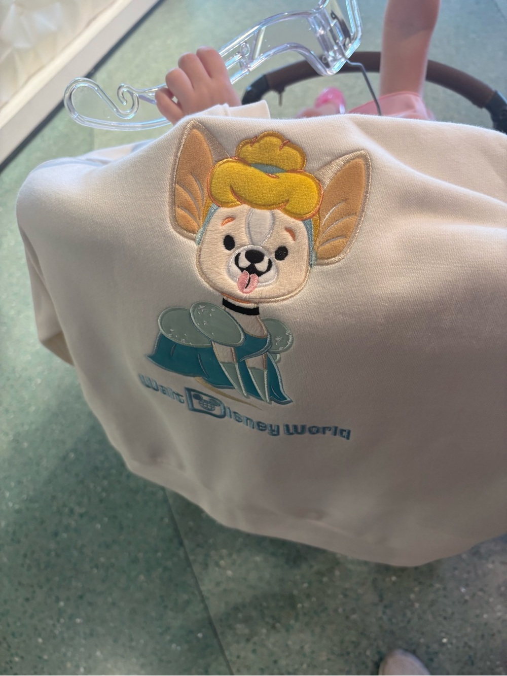Disney Dogs Cinderella Halloween sweatshirt
